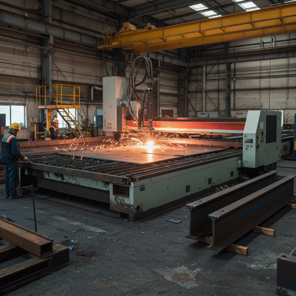 plasma-cutting